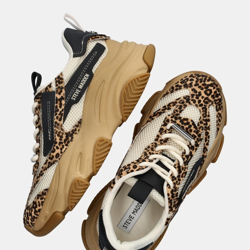 Steve Madden Leopard Print Women's Sneakers